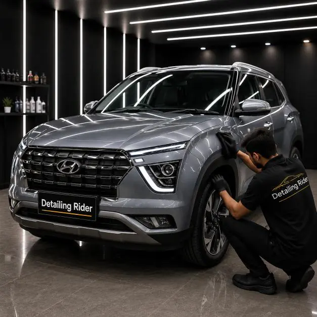 Grey Creta with colour PPF